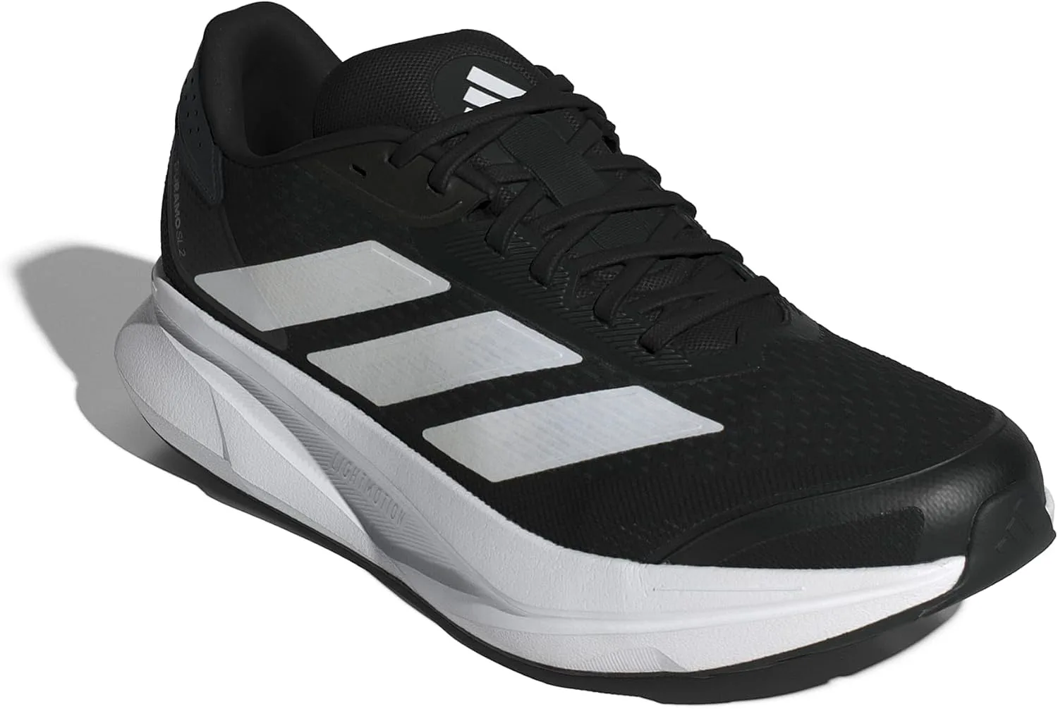 Мужские кроссовки для бега Adidas Duramo SL 2, черный/белый/серый — фото 3