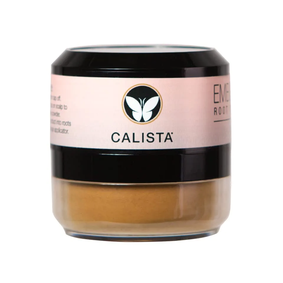 CALISTA - Пудра для подкрашивания корней волос Embellish, маскирующая седину и заполняющая пробелы в тонких волосах. Водо- и потостойкая. Подходит для всех типов волос. Светлые волосы. 0,35 унции., Blonde — фото 2