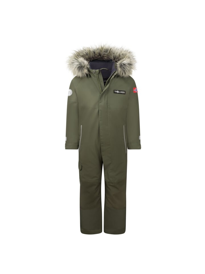 

Комбинезон Trollkids Schneeanzug Kirkenes, цвет dusky olive