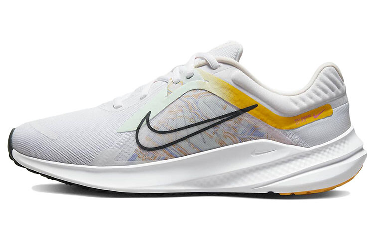 

Кроссовки женские Quest 5 с низким верхом, белые/черные Nike