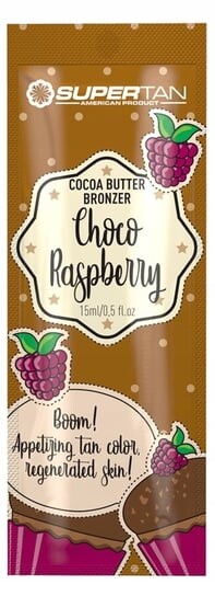 

Для солярия Саше 1 х 15мл Supertan Choco Raspberry