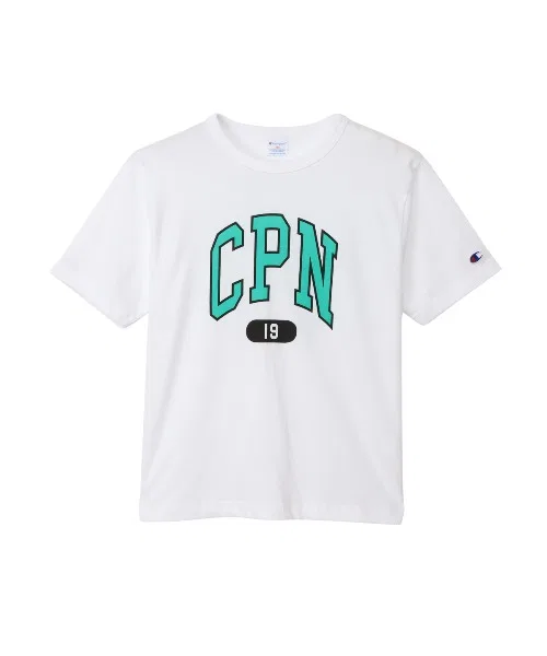 Детская футболка Champion с принтом CPN белая