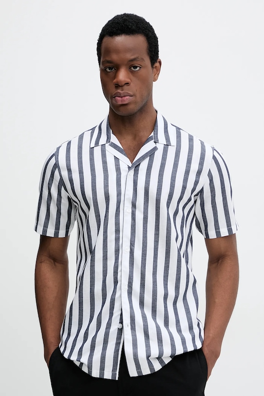 

Рубашка с добавлением льна Lindbergh, белый