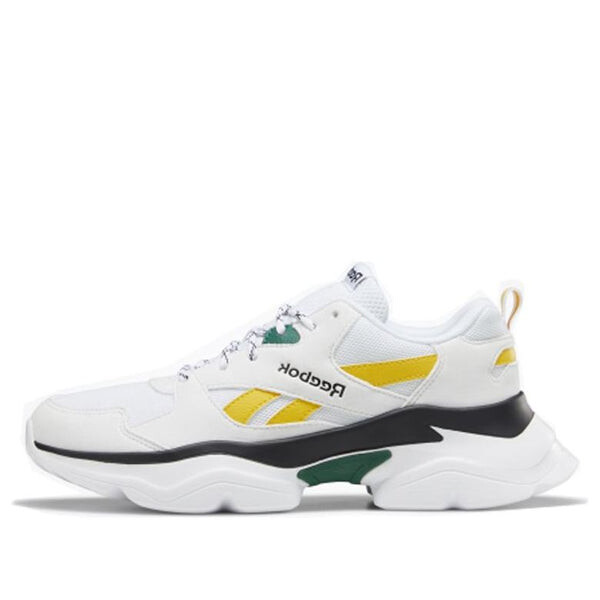 

Кроссовки royal bridge 3 'green yellow' Reebok, белый