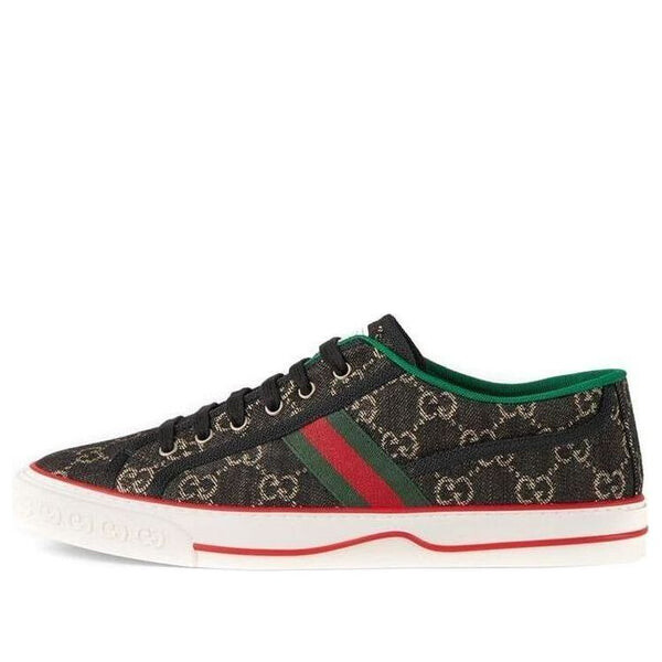 

Кроссовки tennis 1977 'black ivory' Gucci, черный