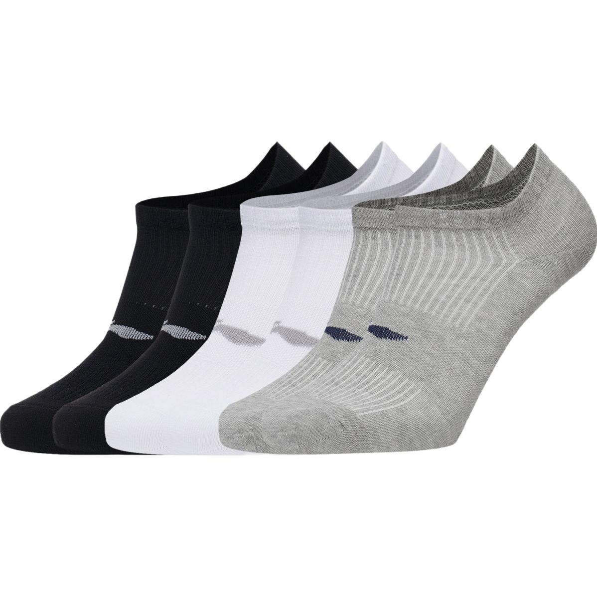 

LiNing Fitness Series Носки Щиколоточные Мужские 6 пар Серый+Черный+Белый