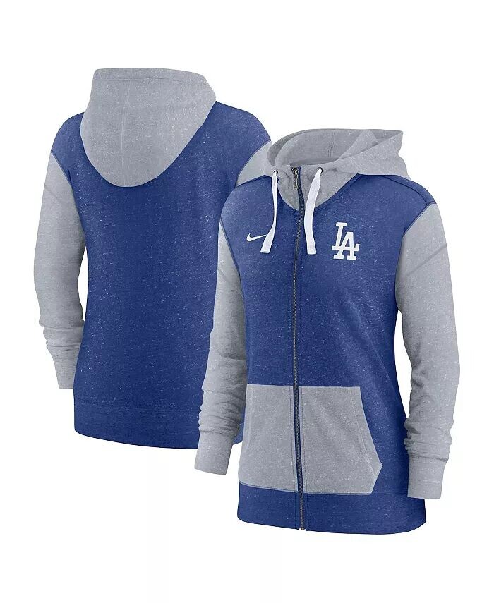 

Женская толстовка с молнией во всю длину Royal Los Angeles Dodgers Nike