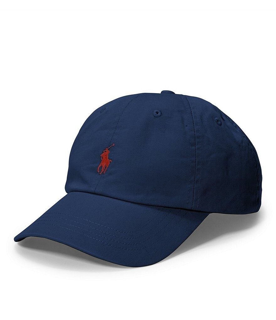 

Классическая спортивная кепка-чинос Polo Ralph Lauren Big & Tall, синий