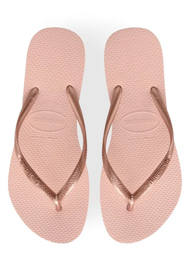 Шлепанцы havaianas slim swim flip flops Havaianas, Ballet Rose