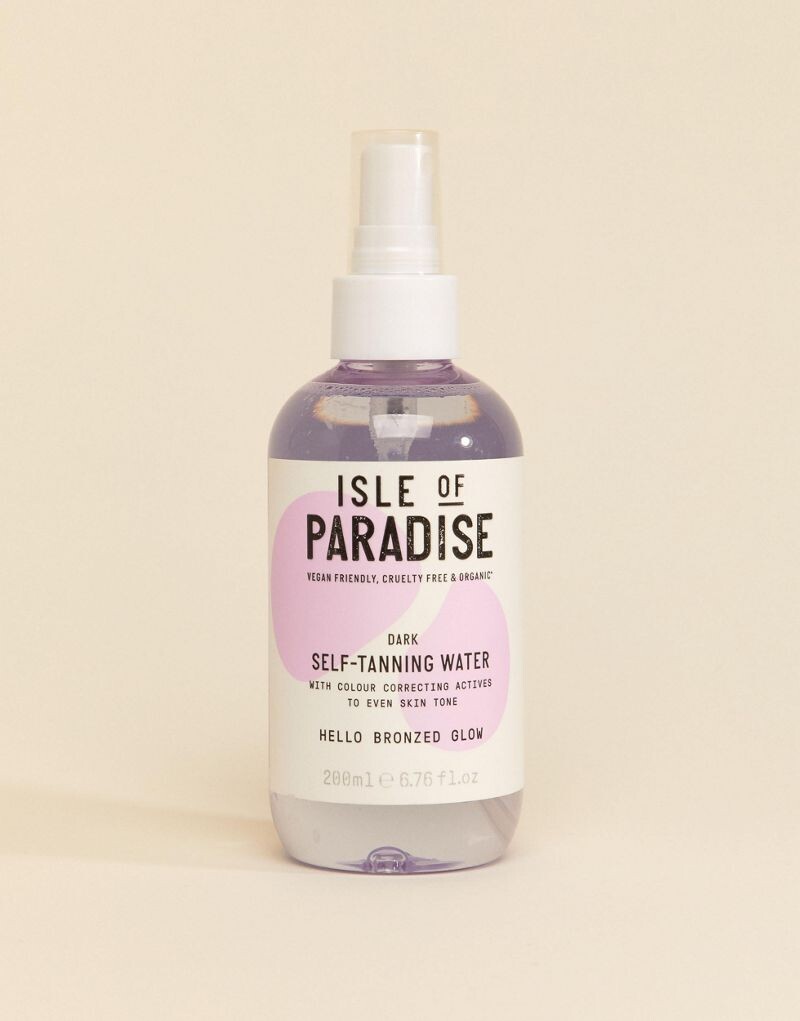 

Вода для автозагара Isle of Paradise – темная, 6,76 жидких унций, Dark