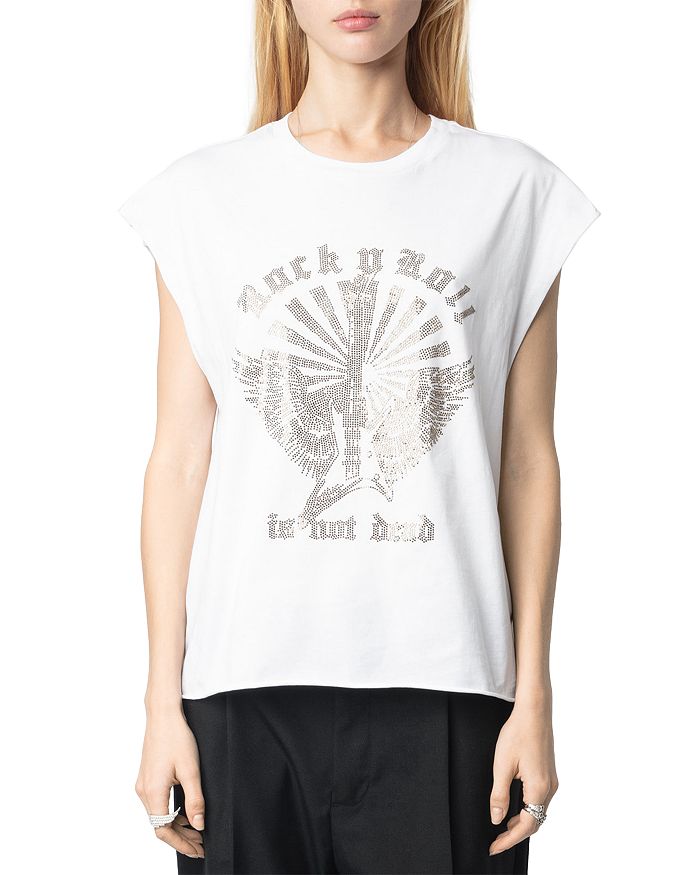 

Футболка Cloe Guitar Wings Zadig & Voltaire, белый
