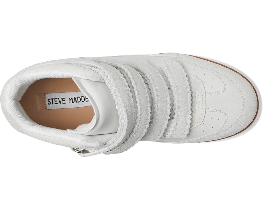 Кроссовки Steve Madden Mustang, цвет White Suede — фото 2