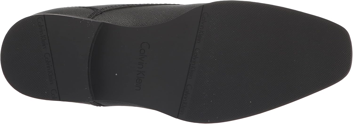Мужские туфли Calvin Klein Brodie Oxford, Black Saffiano 002 — фото 4