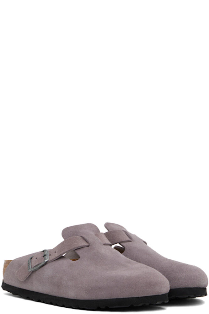 Фиолетовые узкие босоножки Birkenstock — фото 4