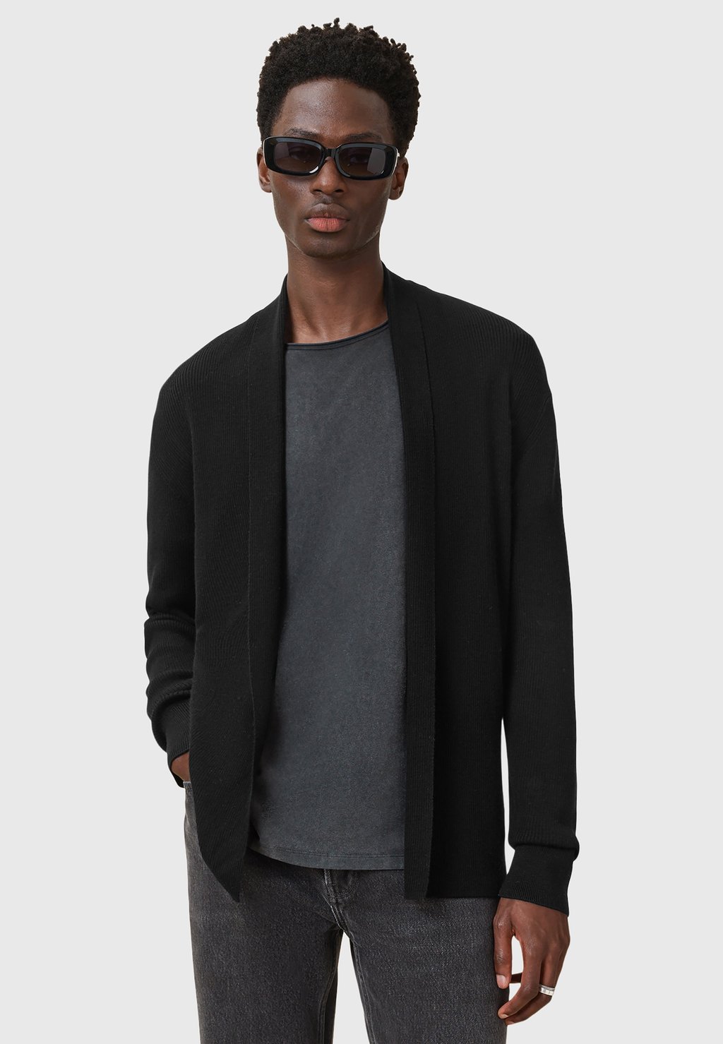 

Кардиган MAES MERINO AllSaints, черный