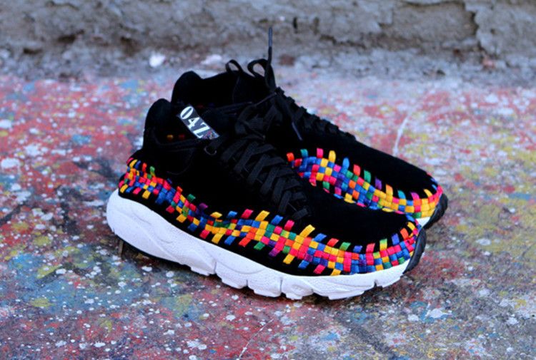 Кроссовки Nike Air Footscape Wvn Chkka Prm Qs, черный — фото 2