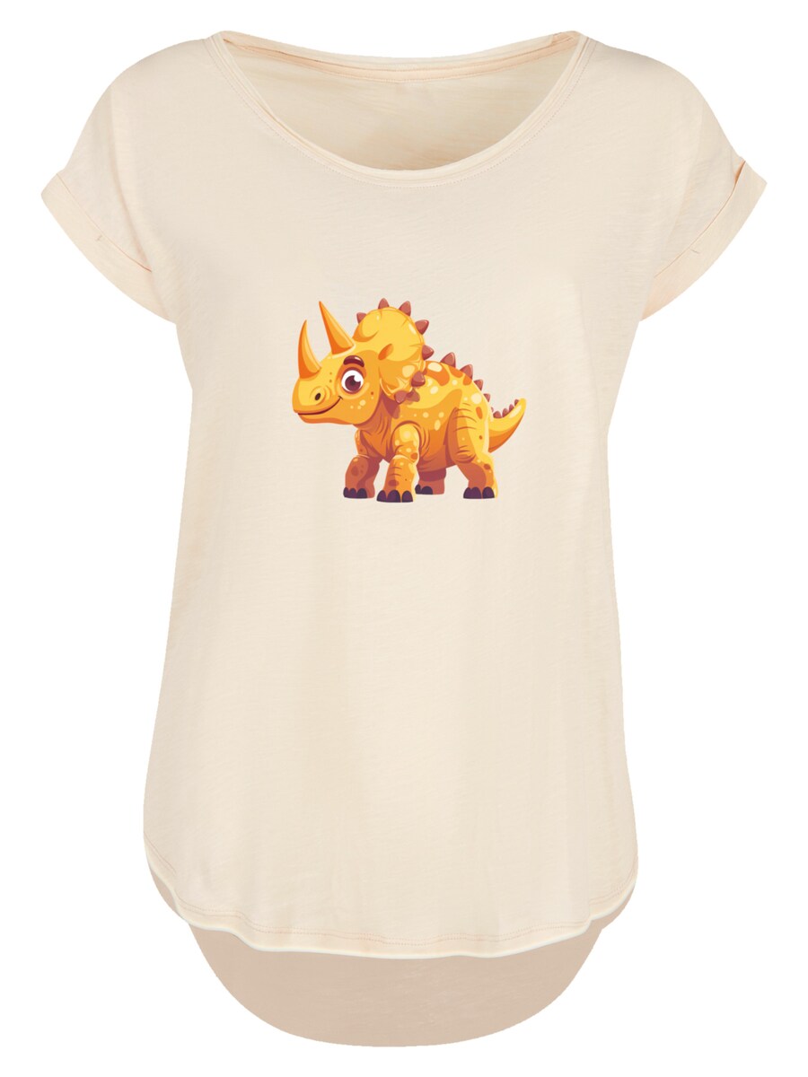 

Рубашка F4NT4STIC Süßer Triceratops Dinosaurier, песочный