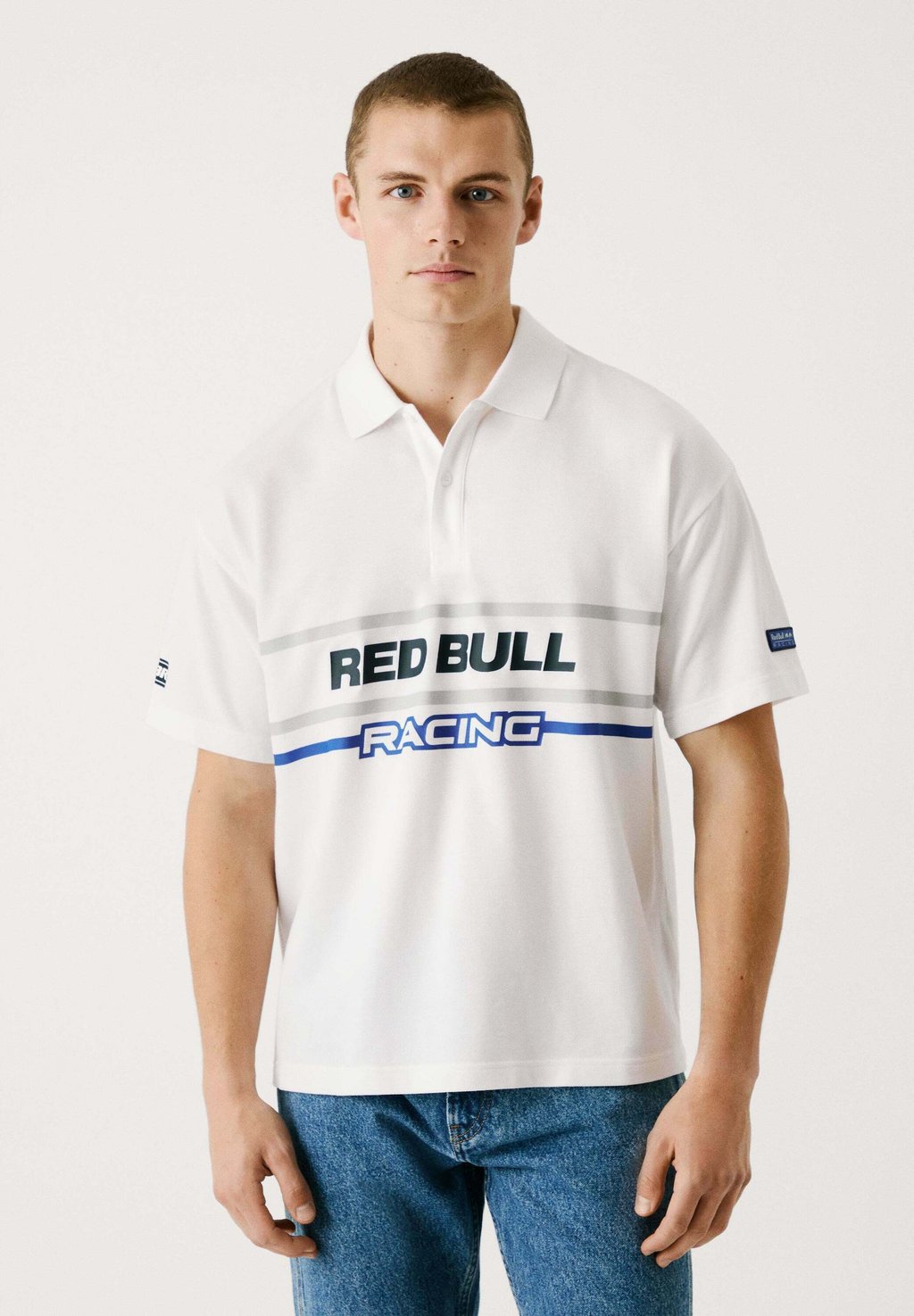 

Рубашка поло MOTO PANEL Red Bull Racing x Pepe Jeans, белый