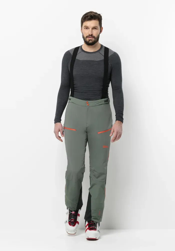 

Лыжные брюки Jack Wolfskin "ALPSPITZE PANTS M", зеленый