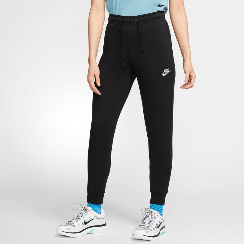 Спортивные брюки w nsw essntl pant tight flc mr Nike, черный — фото 3