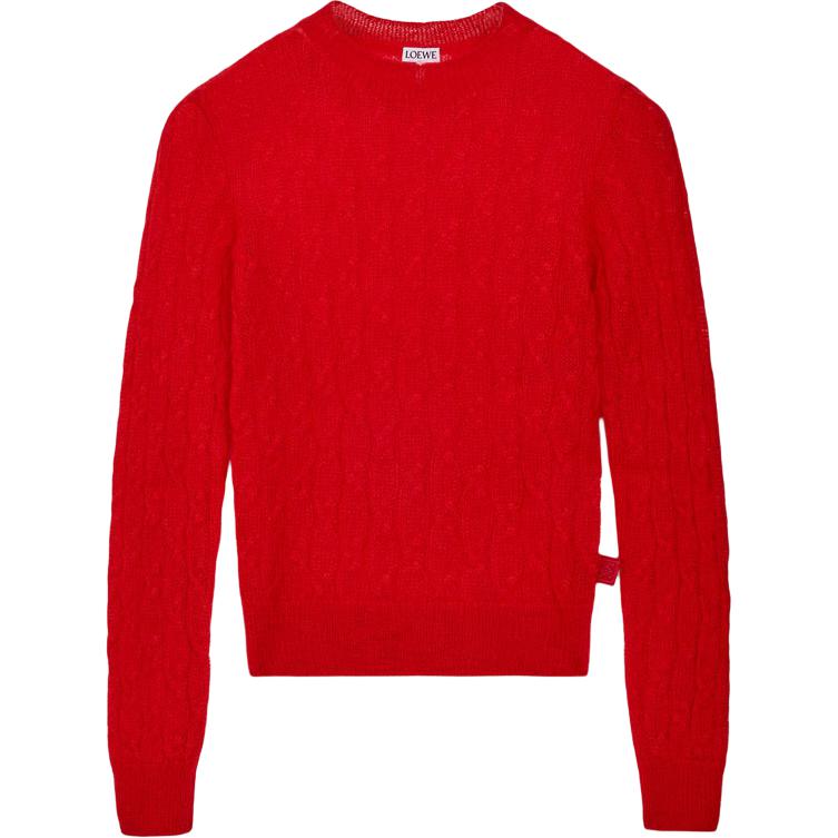 

LOEWE Вязаный свитер 'Red'