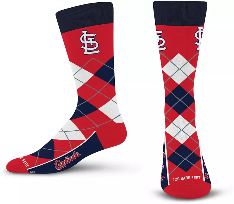 

Носки St. Louis Cardinals Argyle для босых ног For Bare Feet
