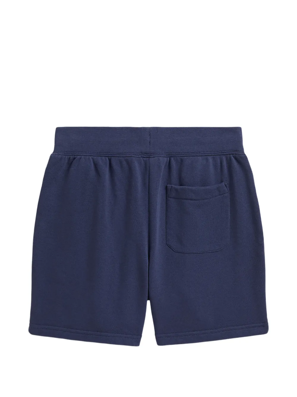 Шорты с логотипом и кулиской Polo Ralph Lauren Kids, синий — фото 2