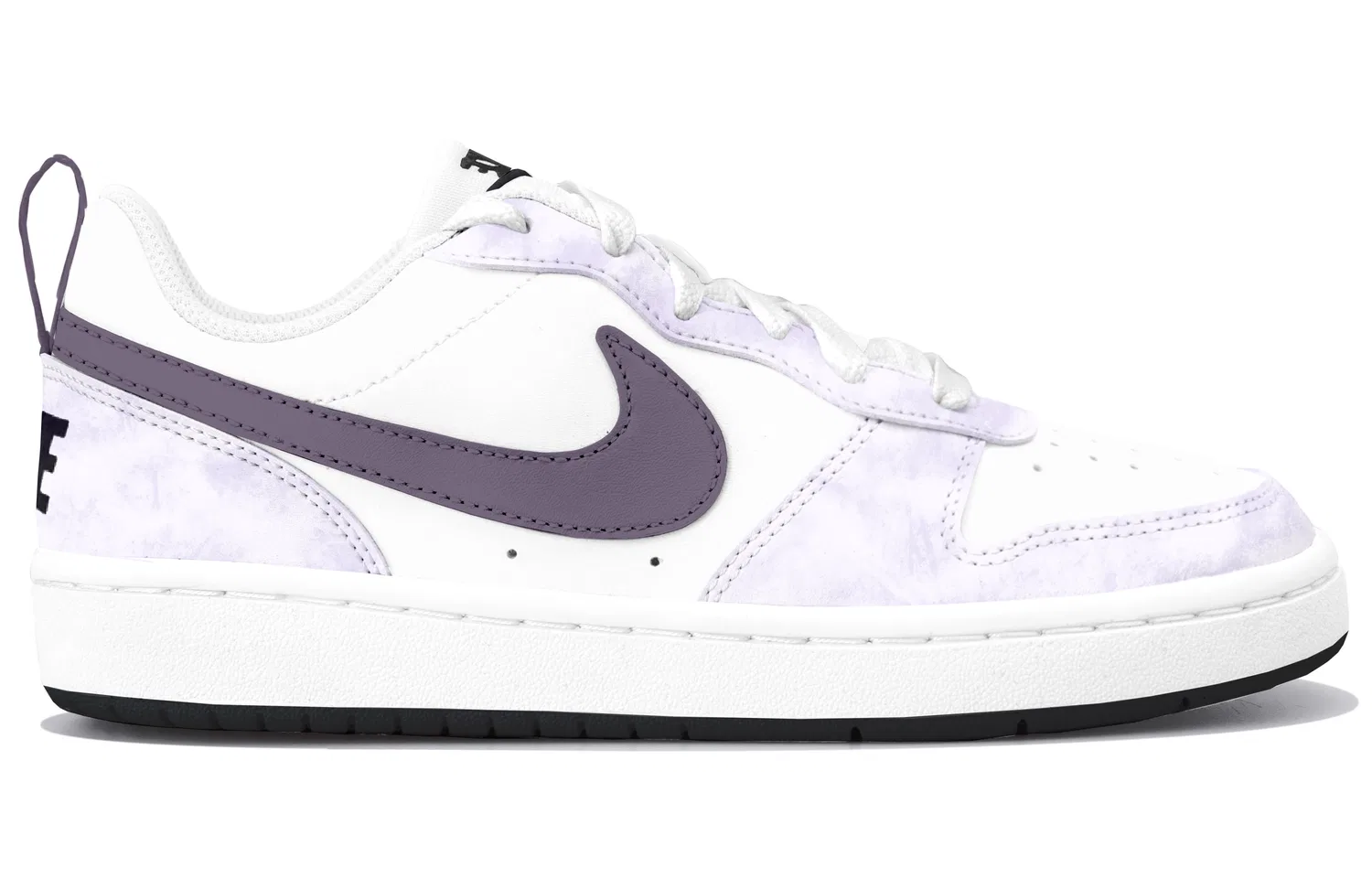 Кроссовки для скейтбординга Nike Court Borough Kids Purple — фото 3