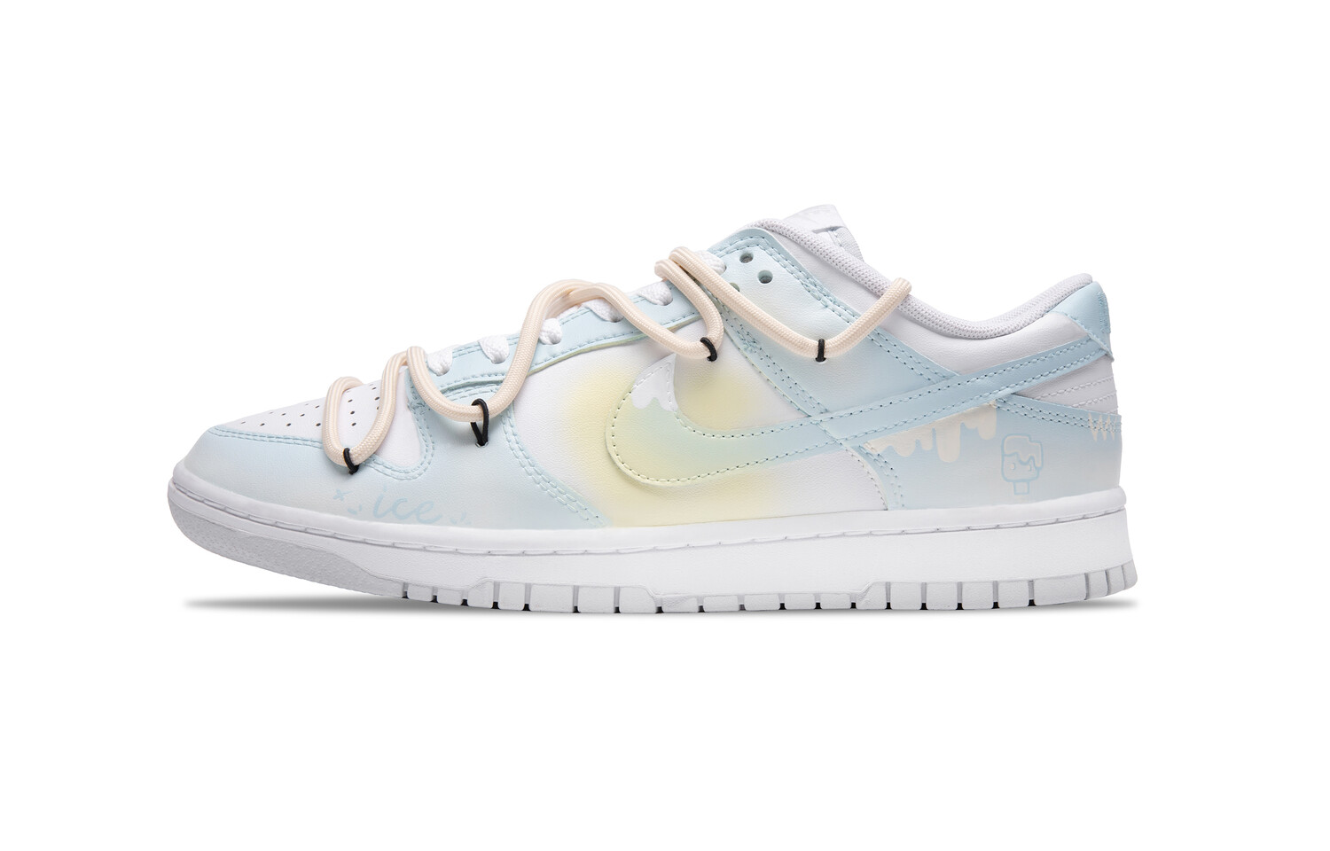 

Кроссовки Nike Dunk Skateboarding Shoes Men Low-top Yellow, лазурный, Синий, Кроссовки Nike Dunk Skateboarding Shoes Men Low-top Yellow, лазурный