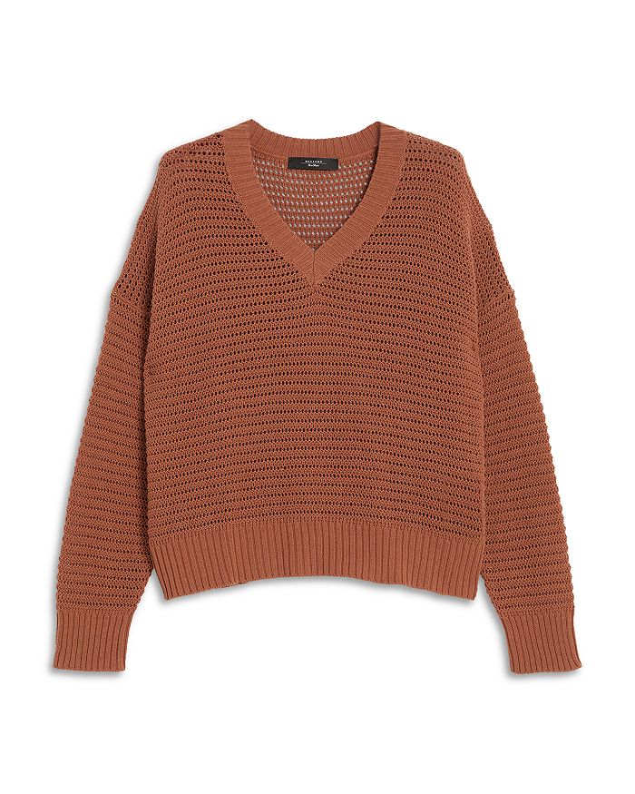 

Беллико Ажурный Свитер Weekend Max Mara, коричневый/бежевый