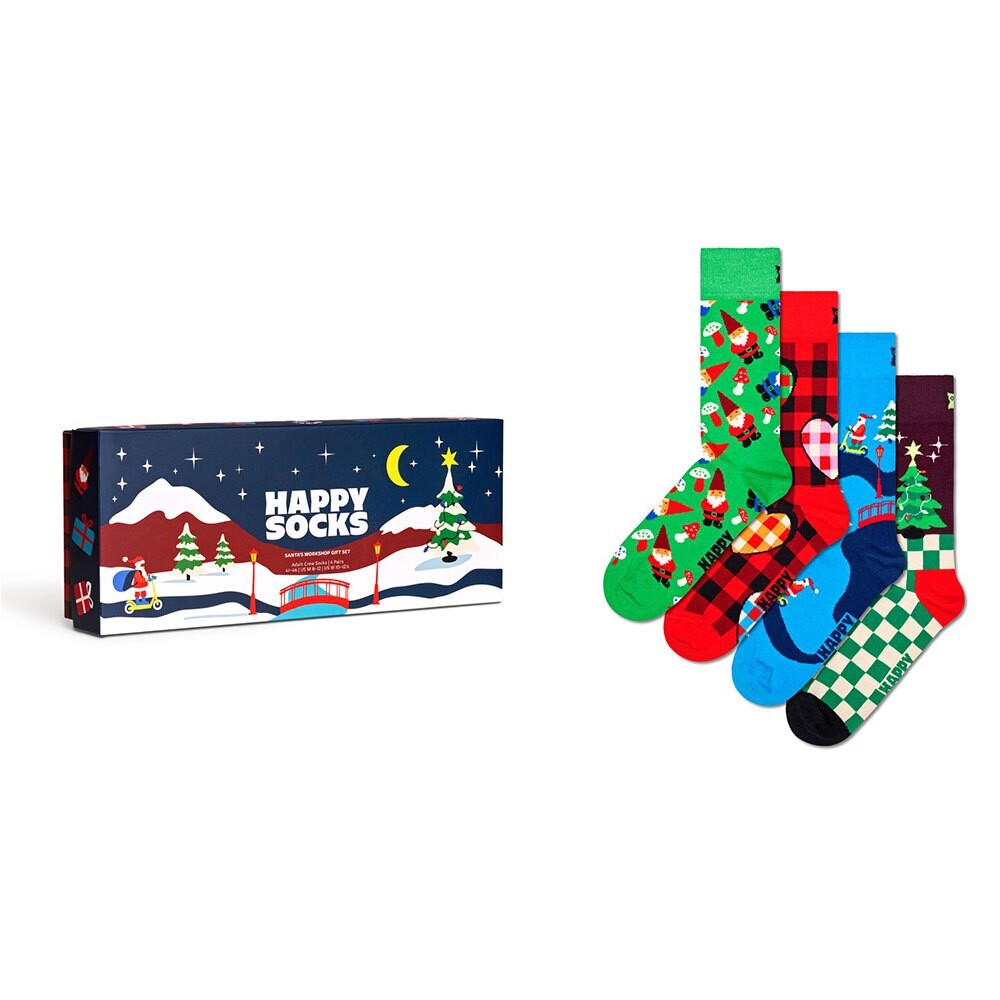 

Носки Happy Santa´s Workshops Gift Set Half 4 шт, разноцветный