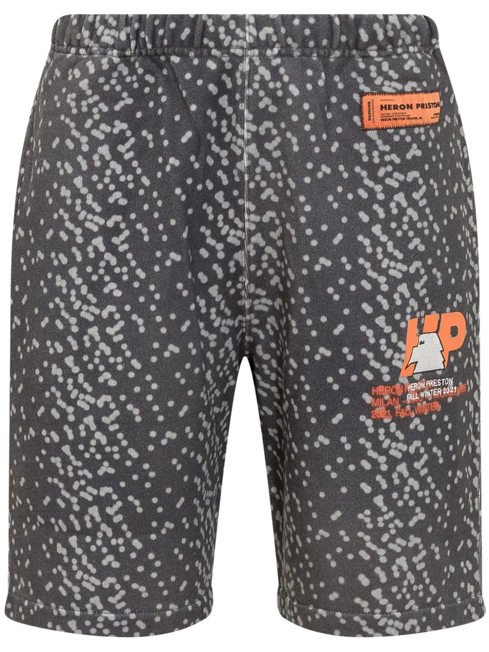 

Шорты в горох Heron Preston, черный