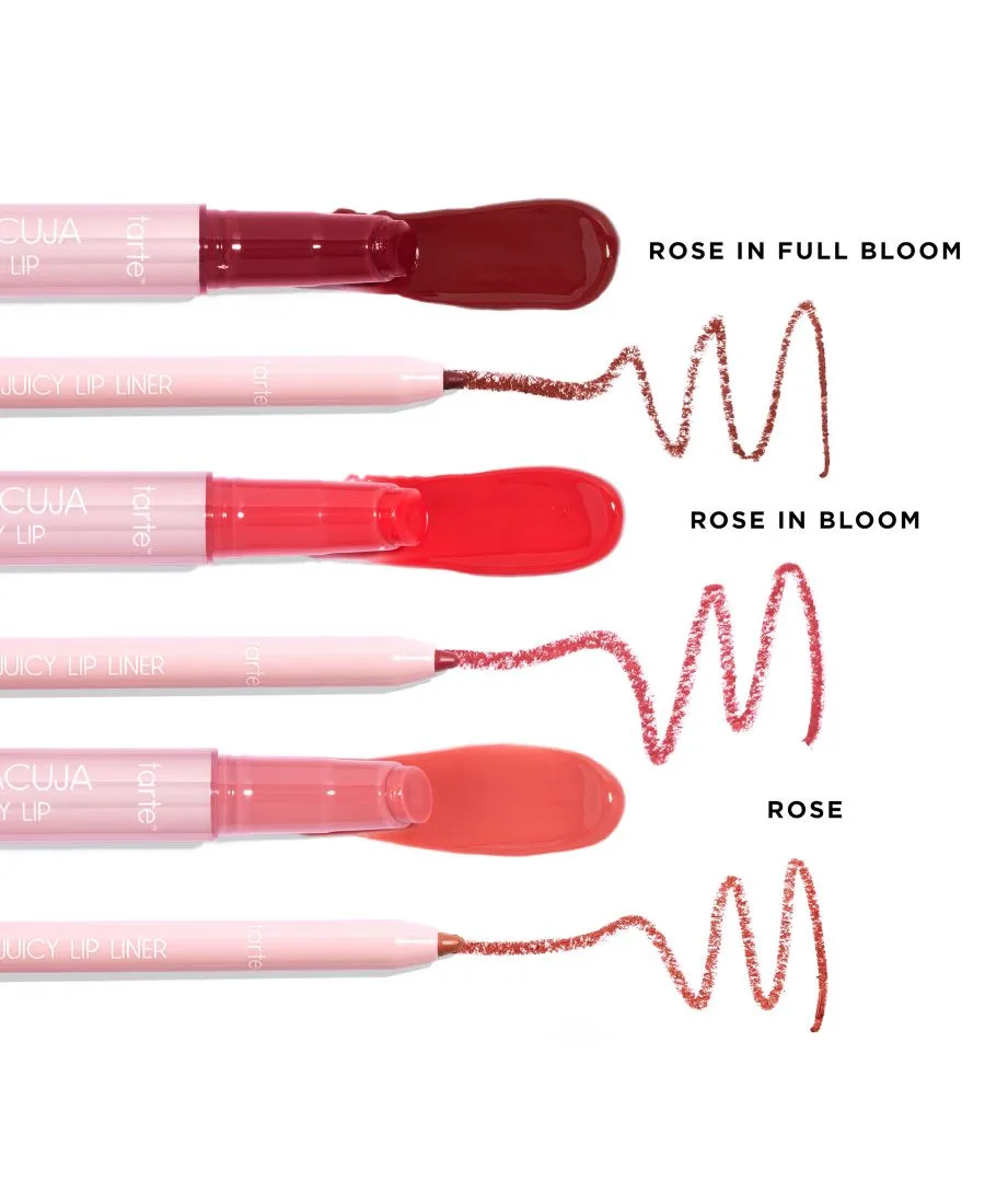 Tarte Набор из 2 предметов: карандаш для губ и бальзам для губ Maracuja Juicy Lip Rose — фото 2