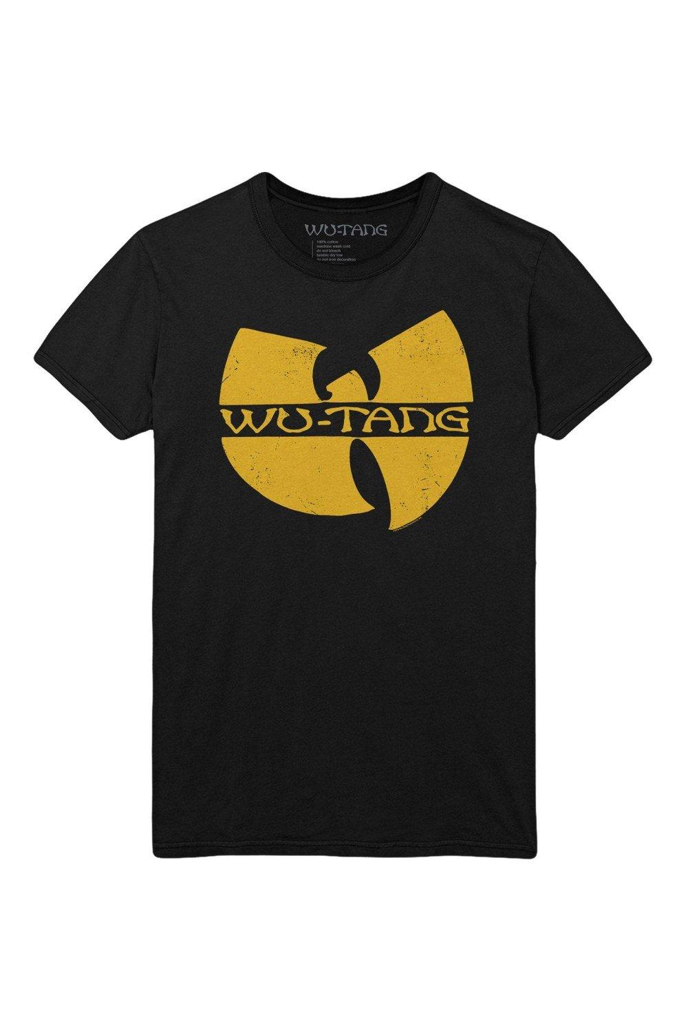 

Футболка с логотипом плюс Wu-Tang Clan, черный