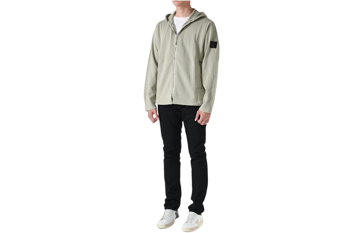 

Куртка мужская Stone Island с нашивкой, бежевый