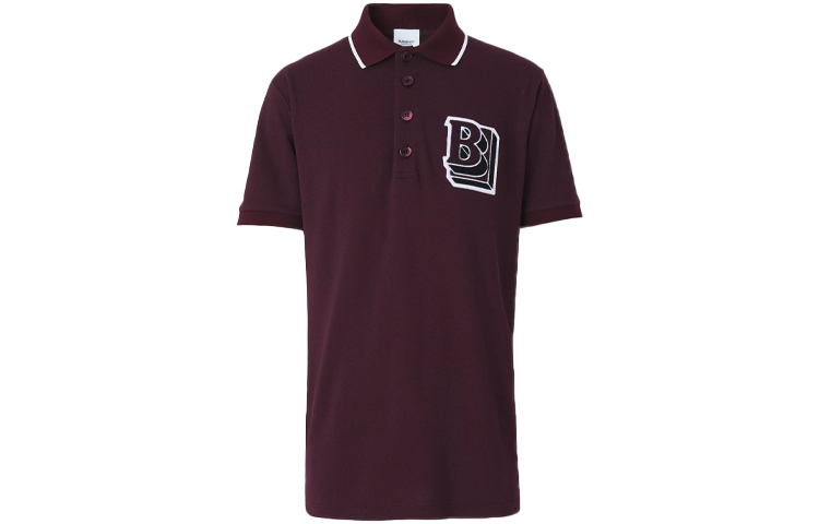 

Футболка поло мужская Deep Chestnut Burberry, Dark Chestnut
