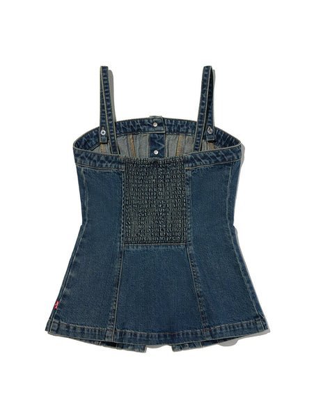 Корсет, сшитый на заказ Levi's, Medium Indigo - Flat Finish — фото 4