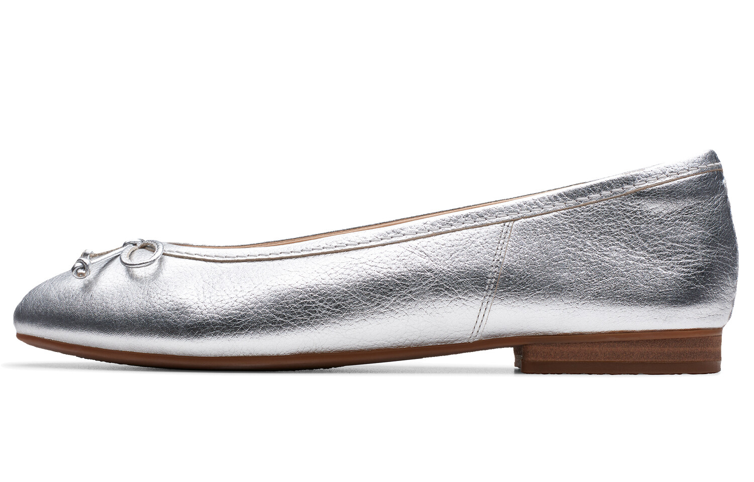 Женская повседневная обувь, женская, серебристая Clarks