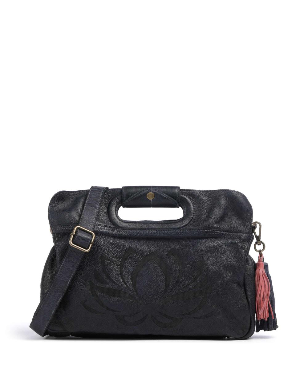 

Сумка на плечо Freundgasse 3 из зернистой кожи Taschendieb Wien, синий