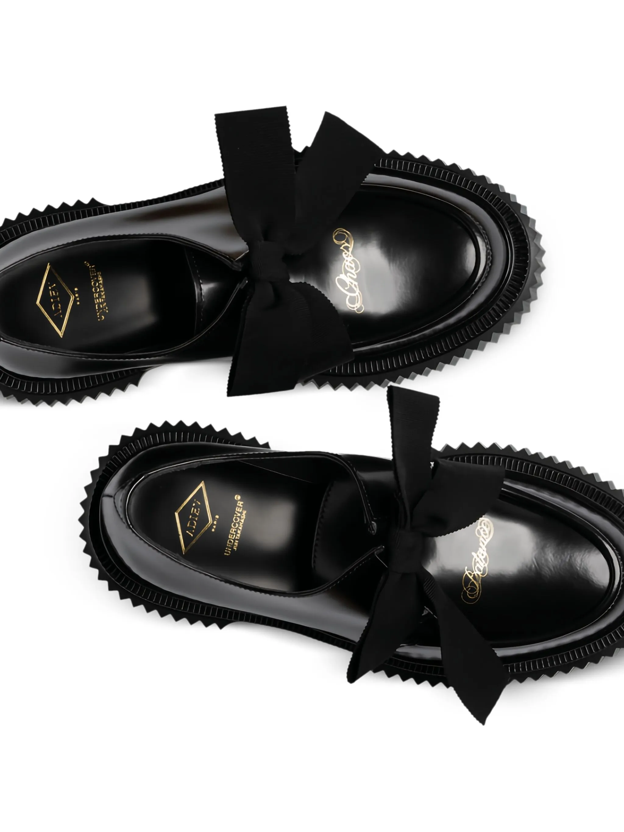 Туфли дерби на платформе Adieu Paris, черный — фото 3