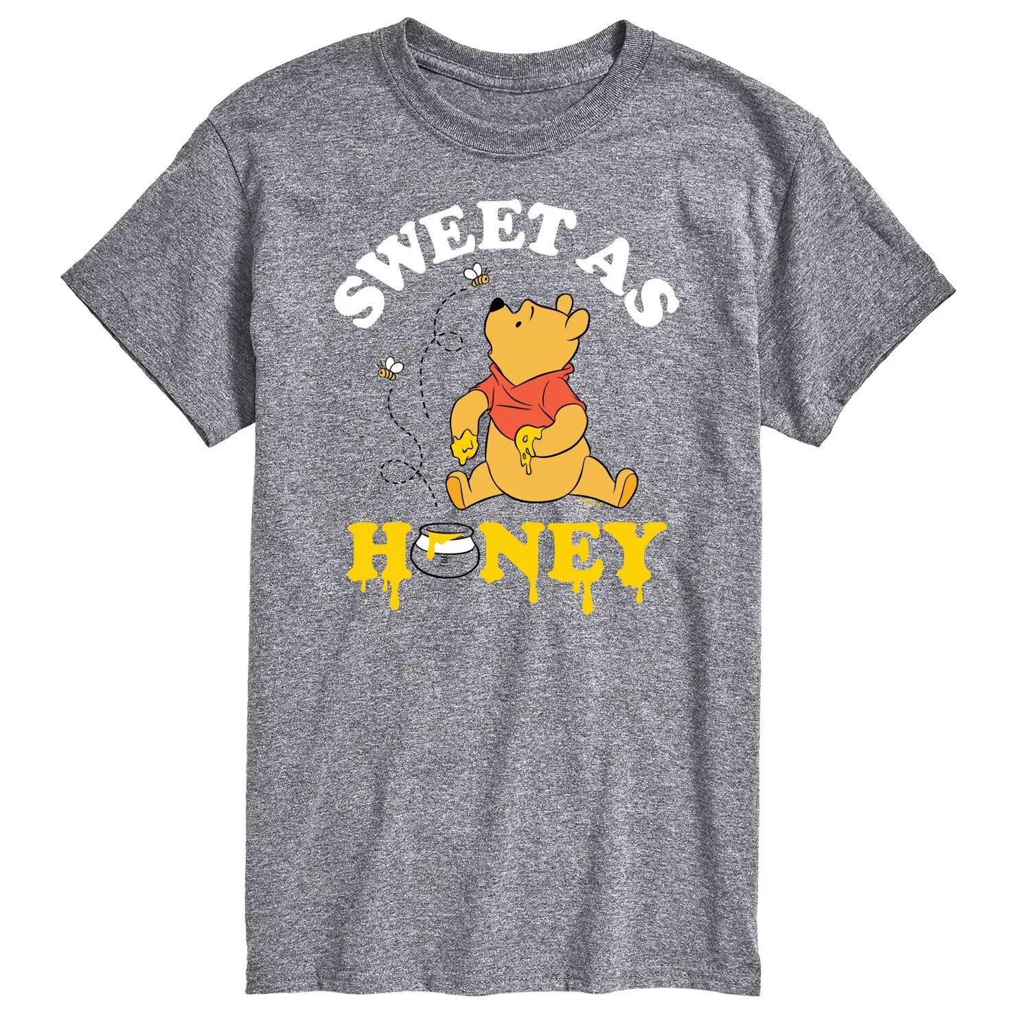 

Футболка Disney's Winnie the Pooh Big & Tall Sweet As Honey с рисунком Licensed Character