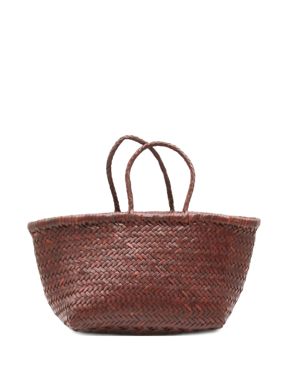 

Маленькая кожаная сумка-тоут Triple Jump DRAGON DIFFUSION, коричневый