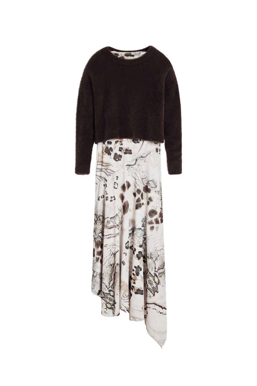 

Платье Desigual, цвет Light brown/Dark brown