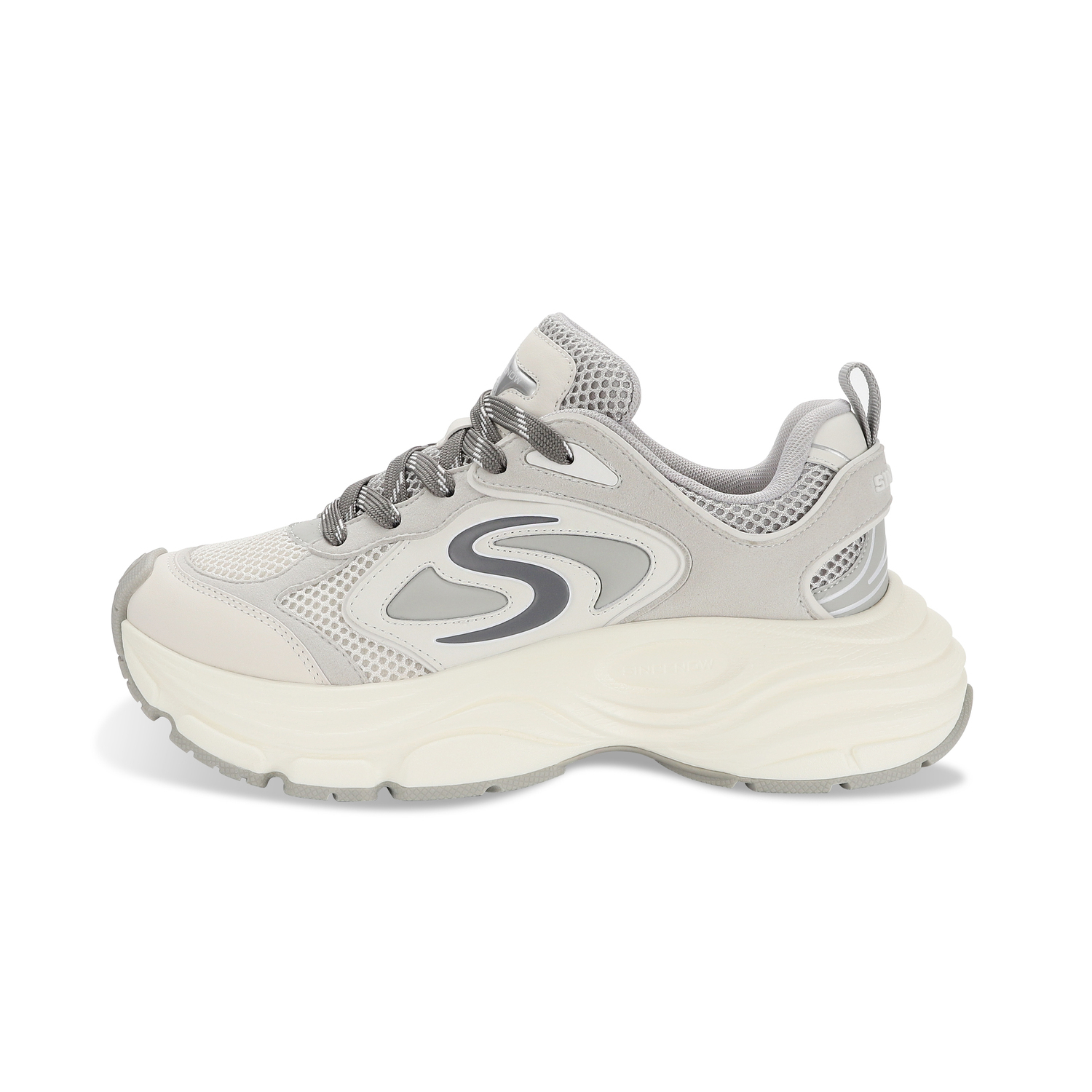 

SINCENOW Низкие массивные кроссовки унисекс серые, цвет Gray