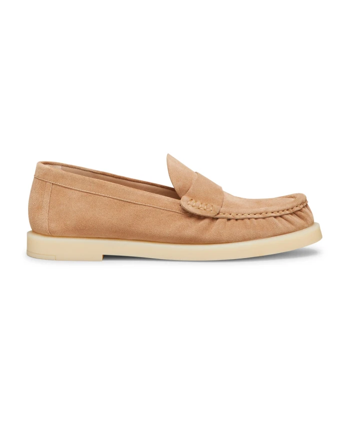 Современные пенни лоферы Stuart Weitzman, бежевый