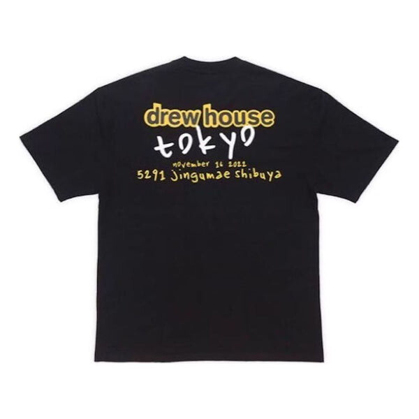 

Футболка 2022 toyko pop-up exclusive t-shirt 'black' Drew House, черный