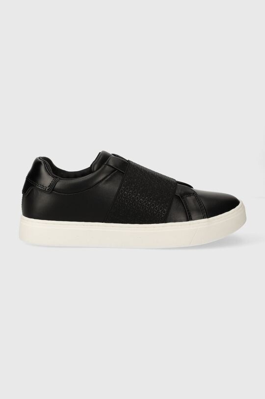

Кожаные кроссовки CLEAN CUPSOLE SLIP ON Calvin Klein, черный