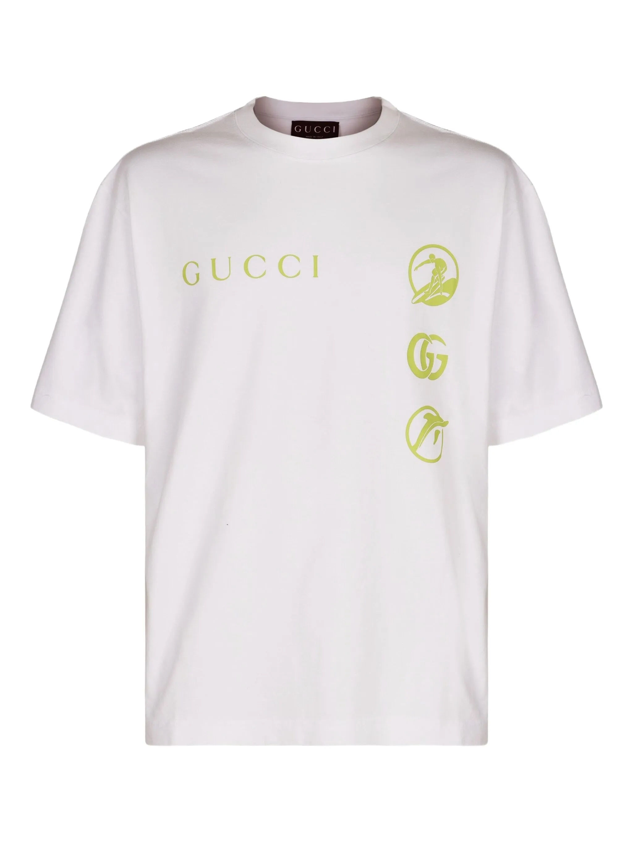 

Футболка с логотипом Gucci, белый