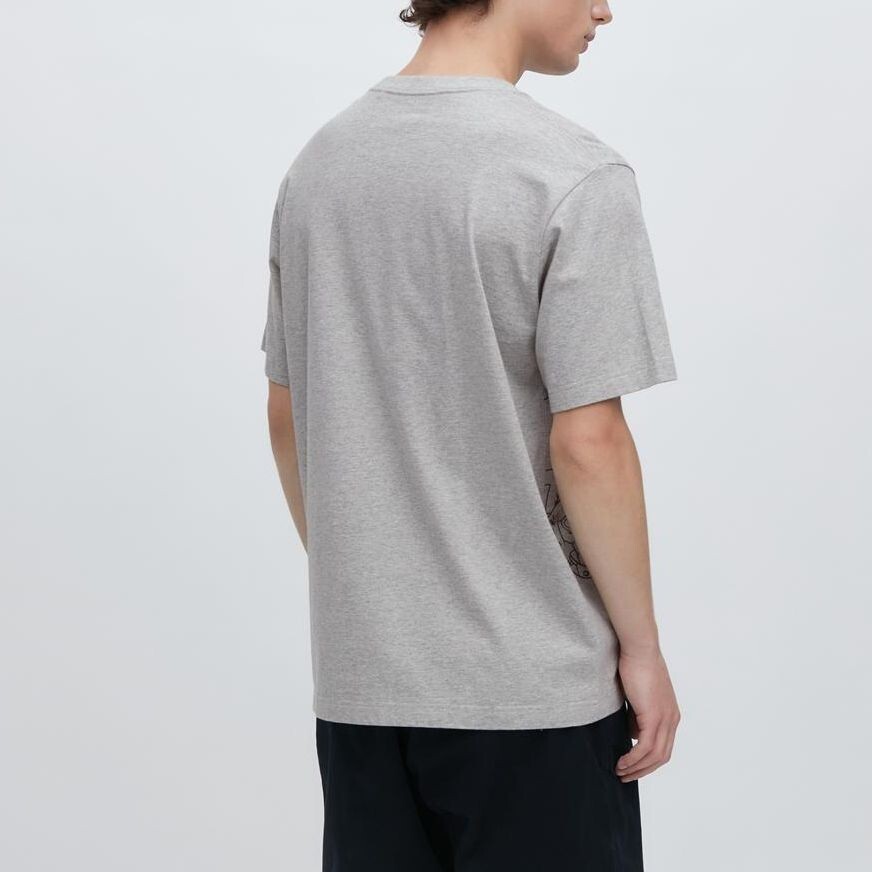 Футболка X One Piece SS23 унисекс серая Uniqlo, серый — фото 3