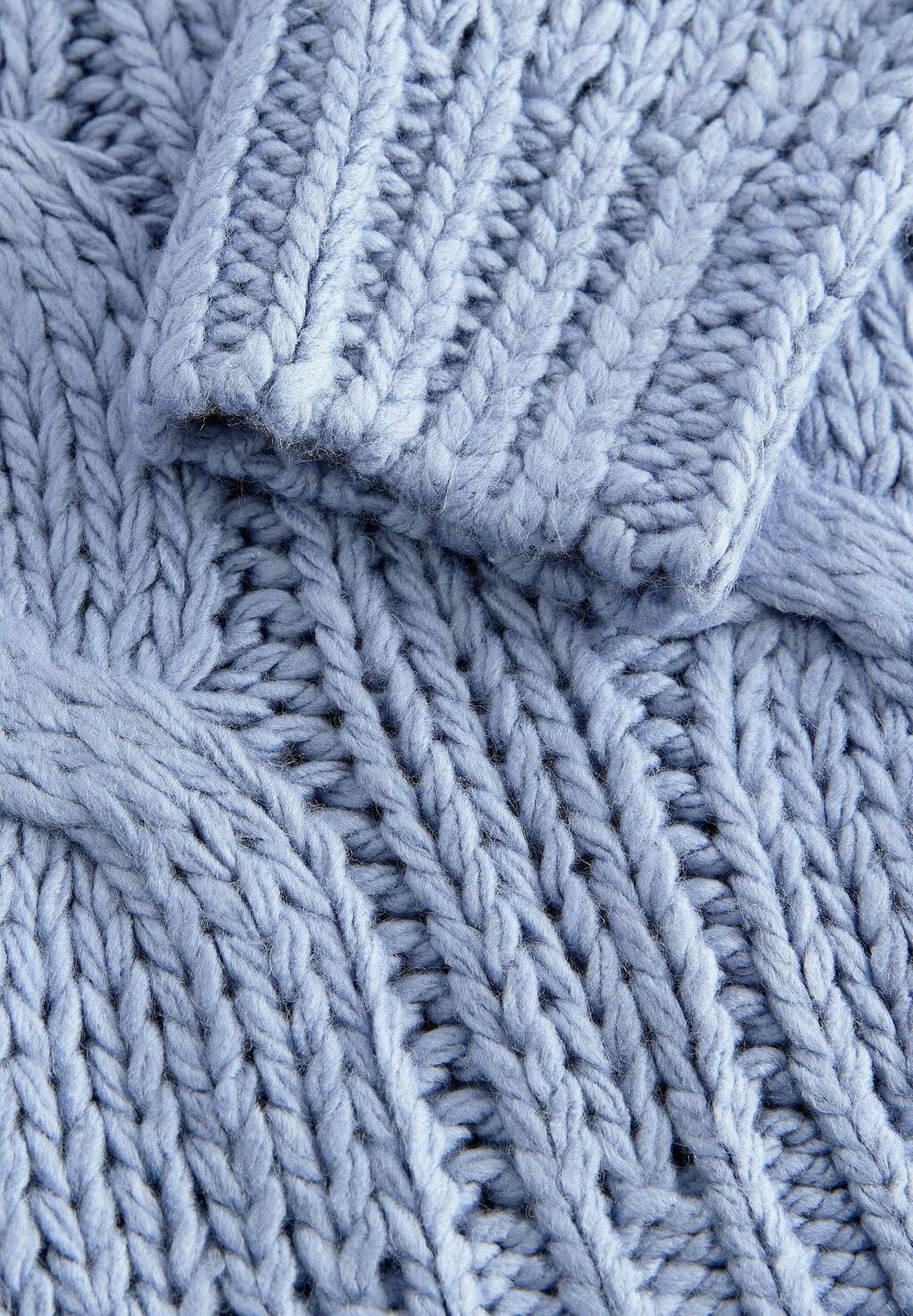 

Джемпер V-NECK CHUNKY CABLE Next, синий